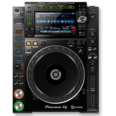 Pioneer CDJ-2000 NXS2 mieten - Professioneller DJ Media Player Verleih Deutschland
