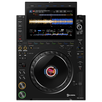 AlphaTheta CDJ-3000X mieten - Professioneller DJ Media Player Verleih Deutschland