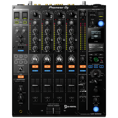 Pioneer DJM-900 Nexus II mieten - 4-Kanal DJ Mixer Verleih Deutschland