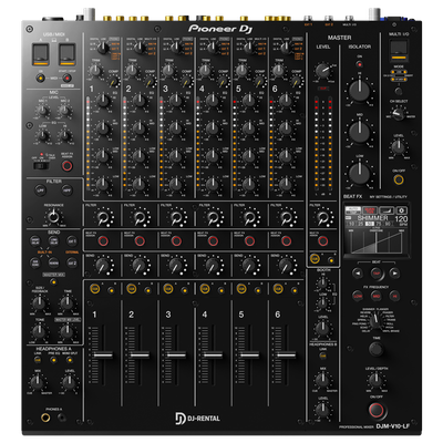 Pioneer DJM-V10-LF mieten - 6-Kanal DJ Mixer Verleih Deutschland