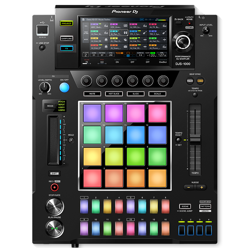 Pioneer DJS-1000 mieten - Standalone DJ Sampler Verleih Deutschland