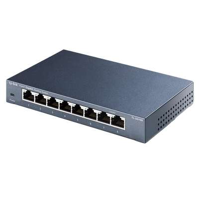  Netzwerk Switch 8-Port mieten - 8-Port Gigabit Switch Verleih Deutschland