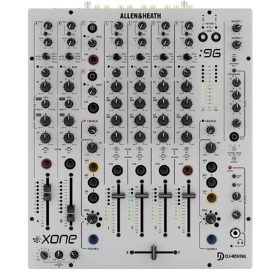 Allen & Heath Xone:96 mieten - 6-Kanal Analog DJ Mixer Verleih Deutschland